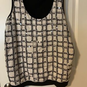 Daisy Fuentes beautiful sleeveless blouse size 1X